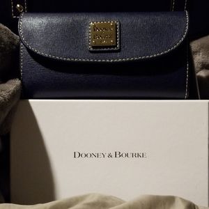 Dooney & Bourke Saffiano Wallet, Marine Blue